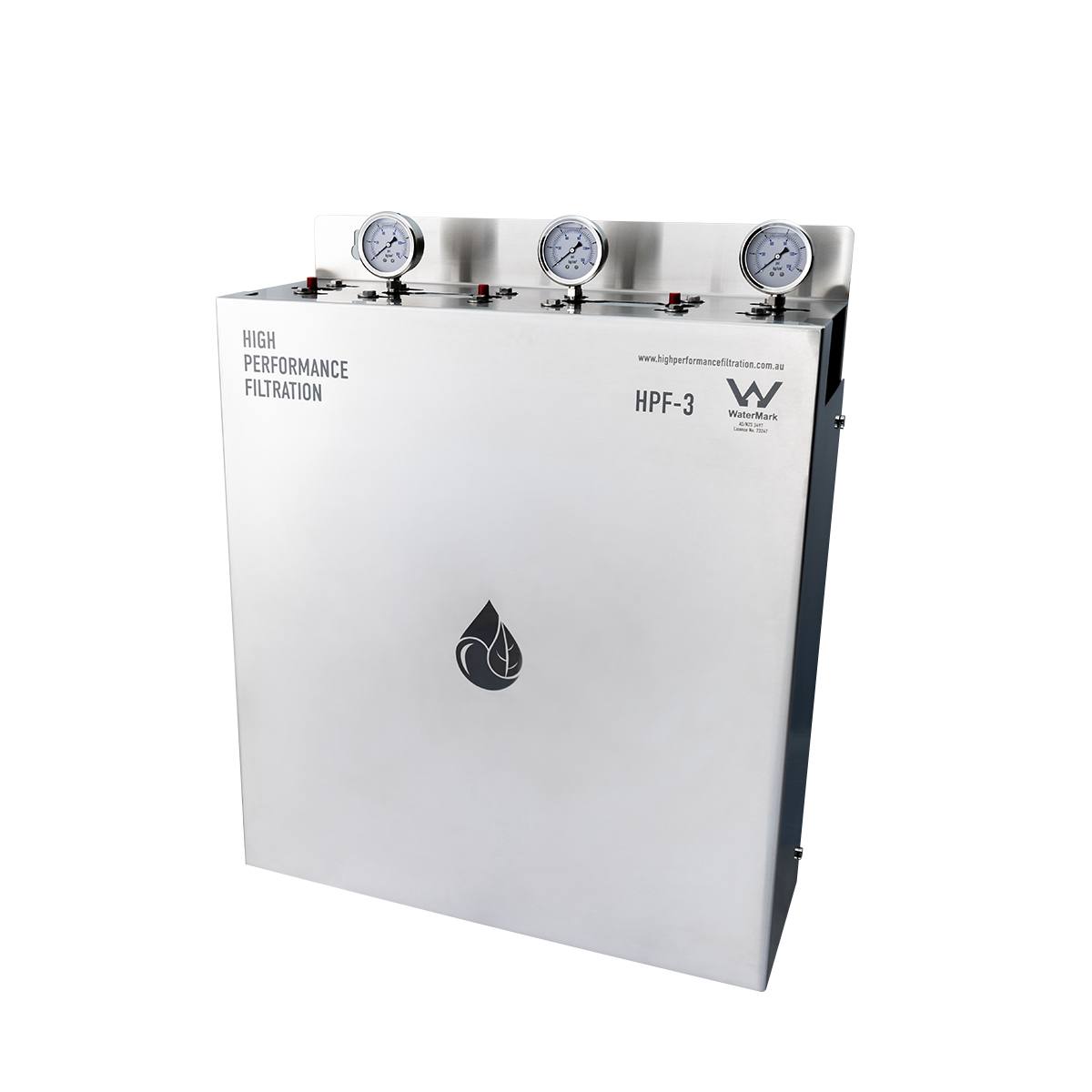 Pure Home HPF-3 whole house water filter system brochure