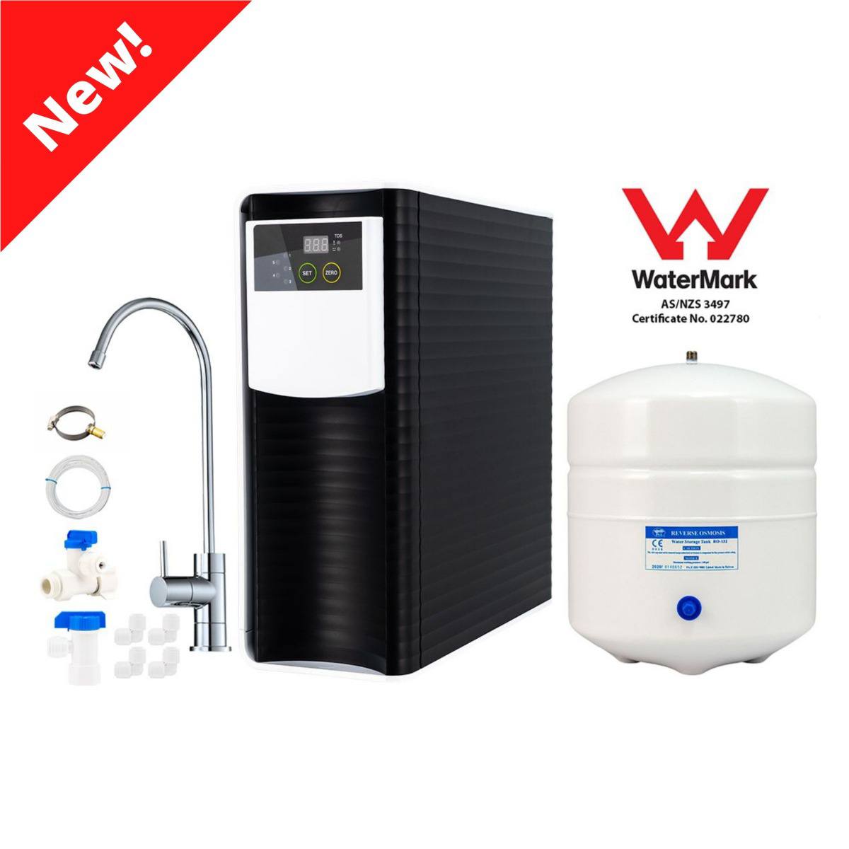 Pure Luxe 5-stage quick-change RO with digital TDS monitor — H1-302B
