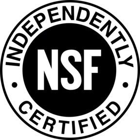 NSF independently certified