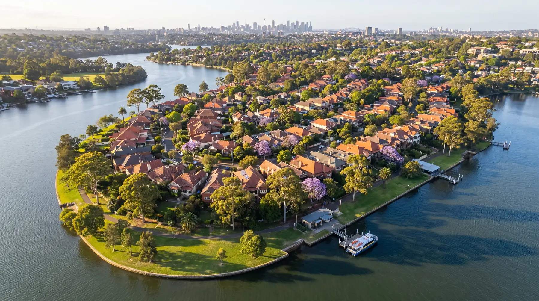 Abbotsford from above, illustrative