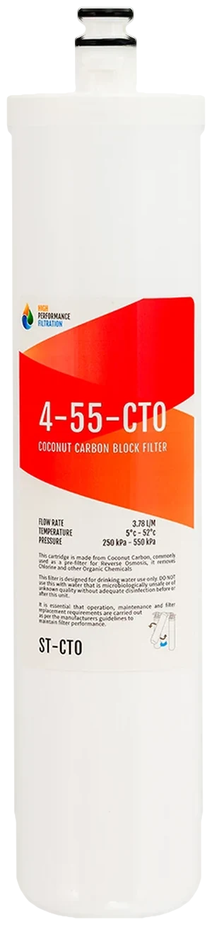 Carbon block cartridge for Pure Luxe