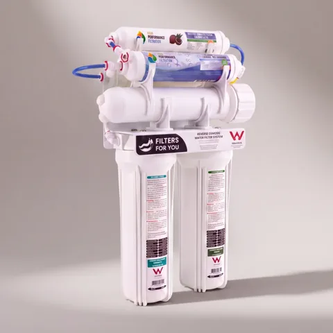 The Pure Premium seven stage reverse osmosis system