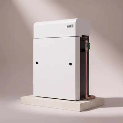 Pure Home Reserve whole house filtration cabinet