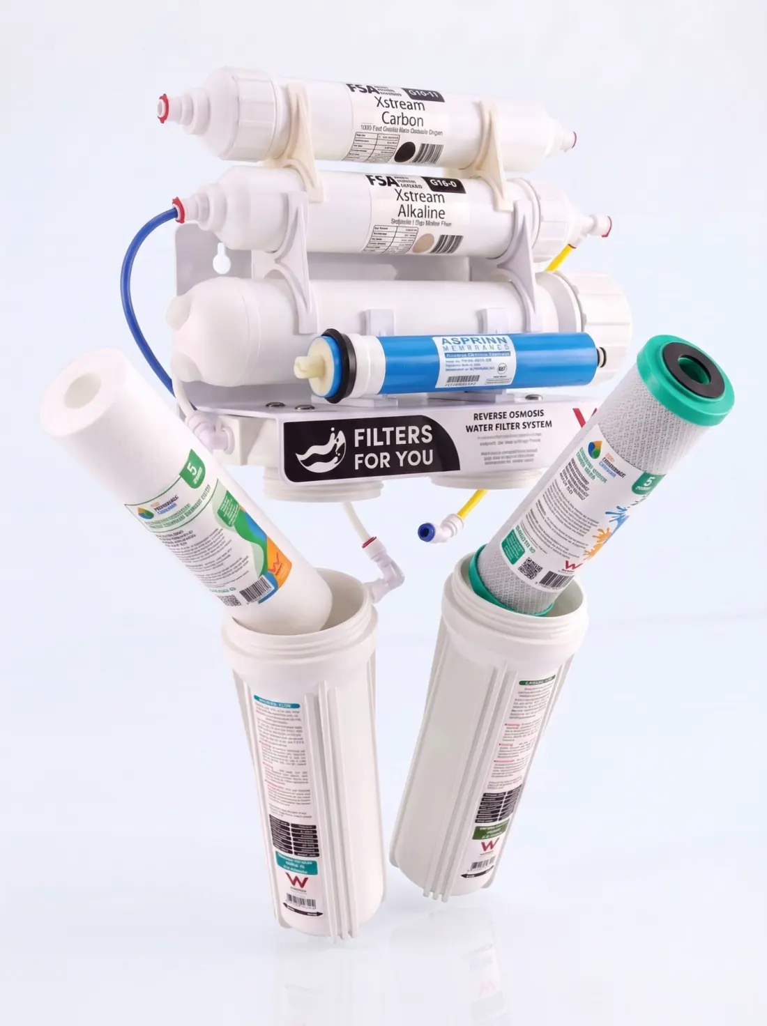 The Pure Plus opened up to show every stage inside